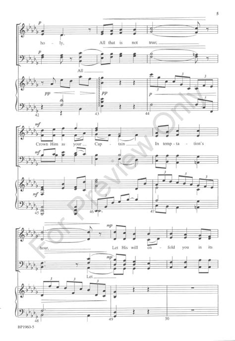 Every Knee Shall Bow (SATB ) by David Rasbach| J.W. Pepper Sheet Music