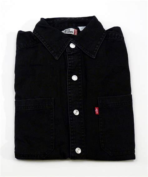 Levi’s Men's Classic Denim Shirt - Black — Dave's New York