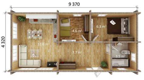 35 Sqm House Floor Plan - floorplans.click