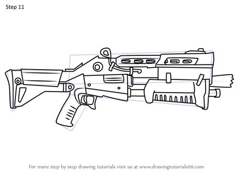 Fortnite Pump Coloring Pages