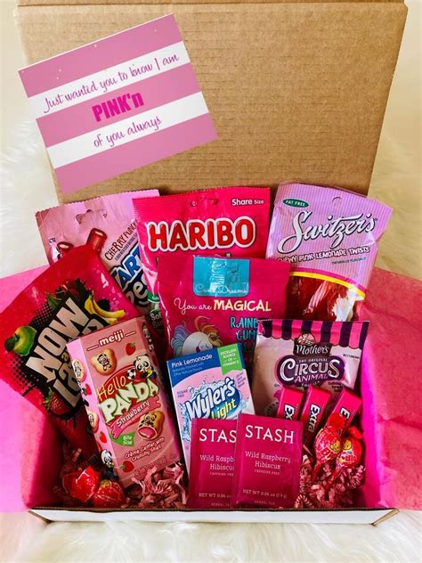 Pink Care Package Something out of the blue Thinking of | Etsy in 2020 | Quick birthday gifts ...