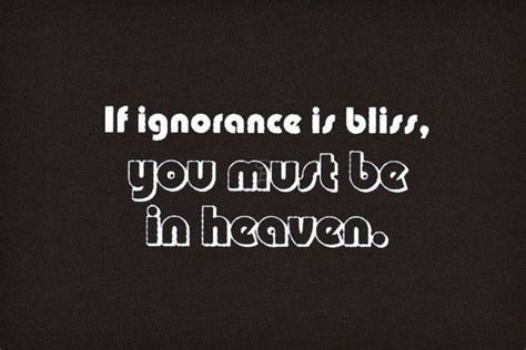 Indeed | Ignorance is bliss, Character words, Ignore