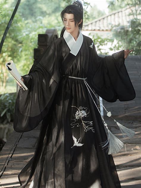 Traditional Male Chinese Clothing Hanfu Dress Stage Cosplay