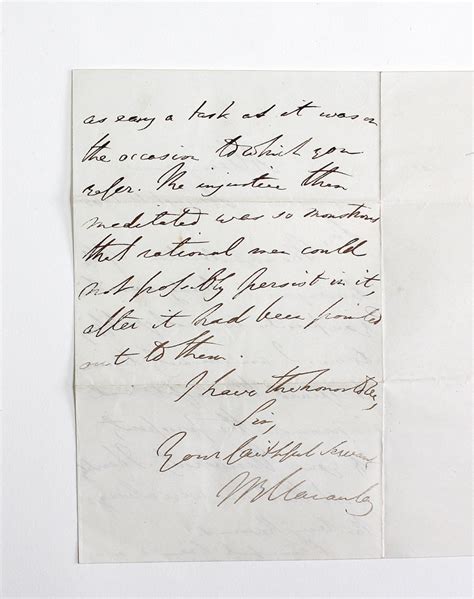 An Original Hand Written Letter by Thomas Babington Macaulay by Thomas Babington Macaulay SIGNED ...