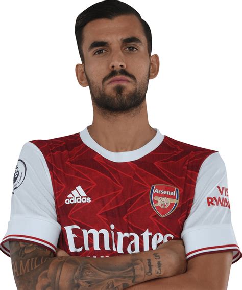 Dani Ceballos Arsenal football render - FootyRenders