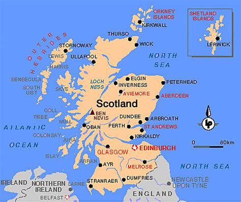 European Info: Scotland | Scotland map, Aviemore scotland, Scotland