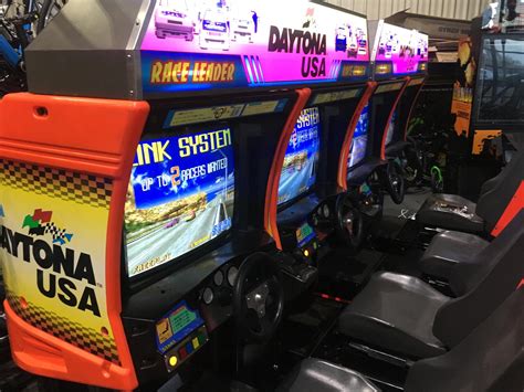 DAYTONA USA TWIN CAR ARCADE MACHINE... - Man Cave Madness | Facebook