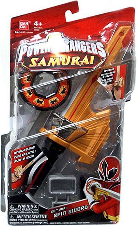 Power Rangers Samurai Samurai Spin Sword Roleplay Toy Bandai - ToyWiz