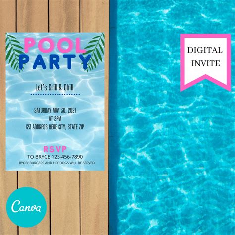 the pool party is coming soon