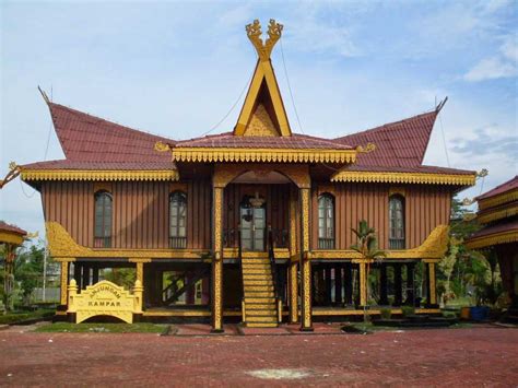 88 Gambar Foto Sketsa Rumah Adat Melayu Yang Harus Kamu Coba