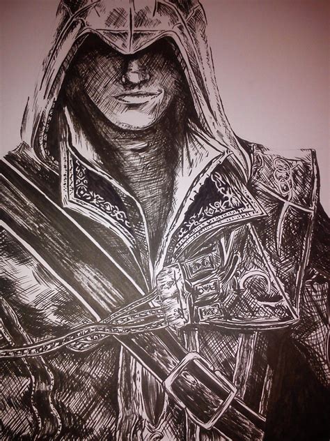 Ezio - Assassin's Creed Fanart by Lucky101212 on DeviantArt