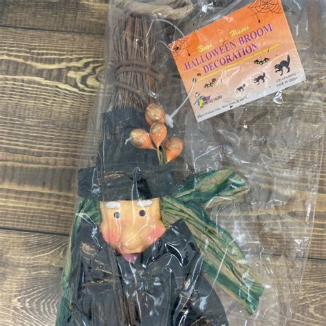 Witch Broom Witch Broomstick Vintage Halloween Decor - Etsy