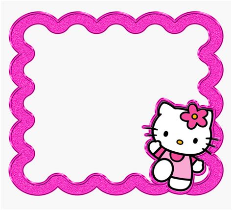 Hello Kitty Name Tag Background