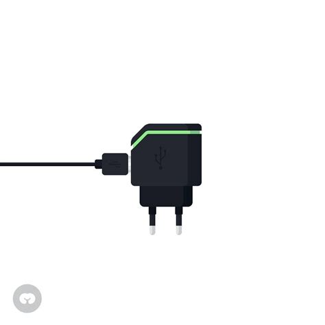 Phone Charger ••• . . . . . . . . . #flatdesign #illustration # ...