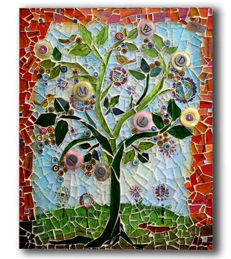 Mosaic Monday / Tree Of Life | Art Dog Blog