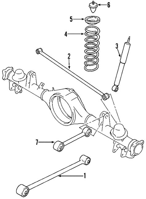 2003 Chevy Trailblazer Suspension Parts - Automobile Components Parts