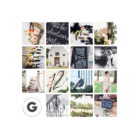 The Instagram Collages | Shopgalleree.com - Photography Marketing, Design Templates for ...