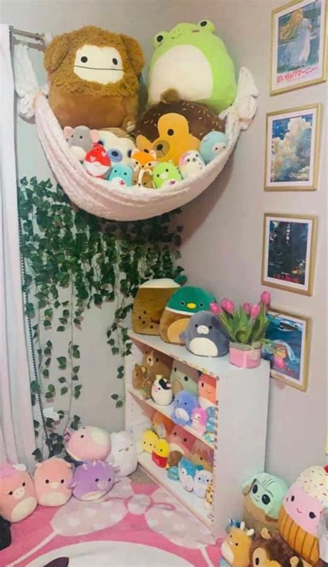 Squishmallow in 2021 | Cute room ideas, Pretty room, Indie room decor