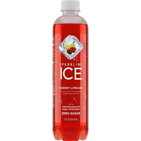 Sparkling Ice® Naturally Flavored Sparkling Water, Cherry Limeade 17 Fl Oz - Walmart.com ...