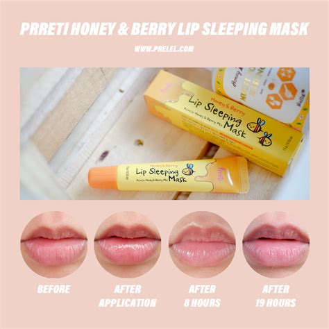 Prreti’s Honey & Berry Lip Sleeping Mask Review