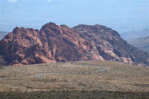 Red Rock Scenic Drive Photograph by Maria Jansson