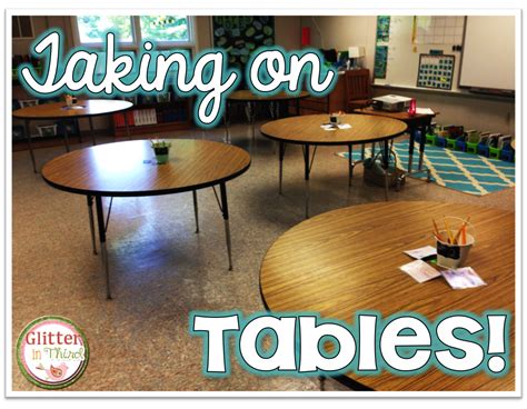 Why I love tables instead of desks in the elementary classroom | Flexible seating classroom ...