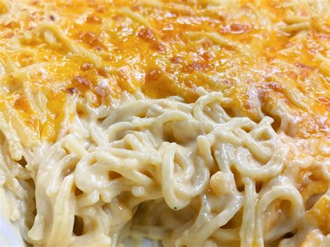 Spaghetti Mac and Cheese - ChefAlli.com