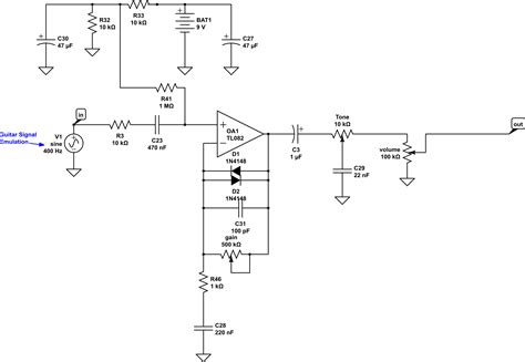 How to design a basic overdrive pedal circuit - Wampler Pedals