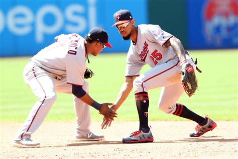 Minnesota Twins CF Byron Buxton exits with tight back - UPI.com