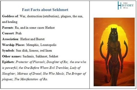 Sekhmet and Bastet in Egyptian mythology - World History Edu