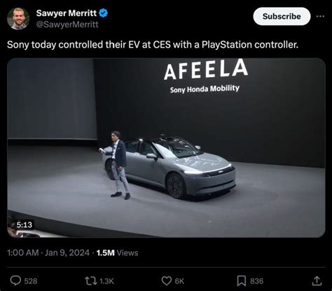 Sony Just Introduced A Car That Was Driven With A PS5 Controller, And ...