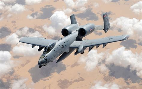 A-10 bomber jet fighter bomb military airplane plane thunderbolt warthog (27) wallpaper ...