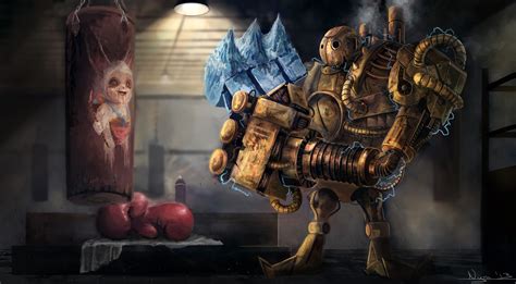 Blitzcrank League Of Legends Fan Art 4 League Of Legends Fan-Art | Art-of-LoL