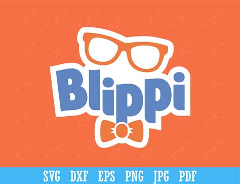 Blippi Alphabet SVG Blippi SVG Blippi Font SVG Blippi | Etsy