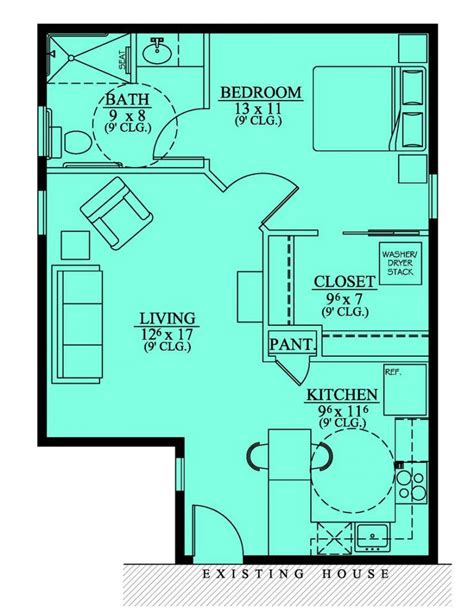 pinterest.com | Small house floor plans, Small floor plans, Tiny house plans