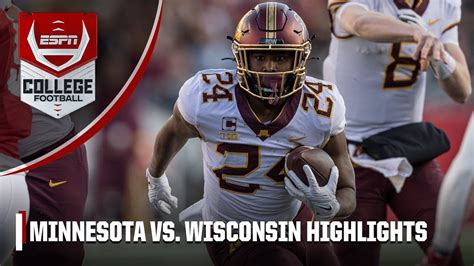 Minnesota Golden Gophers vs. Wisconsin Badgers | Full Game Highlights ...