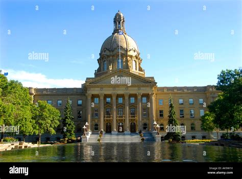 Provincial Capital Edmonton Alberta Canada Legislative Building Stock ...