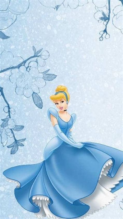 Princess Wala, Cinderella Floral Background, disney, HD phone wallpaper ...