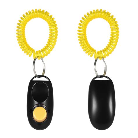 Pet Dog Training Whistle Ultrasonic Dog Whistle with Keychain Pet Clicker Silent Dogs Bark ...