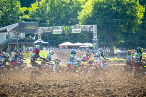 Opening Day of Motos Kick Off Racing at 2023 Monster Energy AMA Amateur National Motocross ...