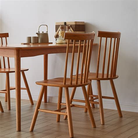 Modern Minimalist Style Wooden Dining Chairs - Solid Wood Dining Chairs