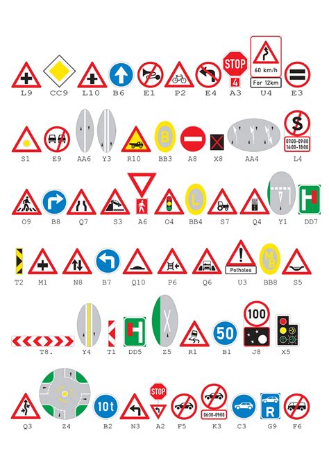 Pin by Manda Wiid on k53 | Road signs, Learners licence, Sign language ...