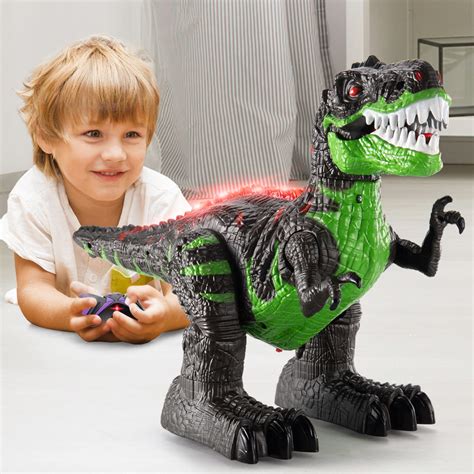 Buy 2.4Ghz Remote Control Dinosaur T-rex Toys for Kids 3-5 Years, Electric Walking Robot ...