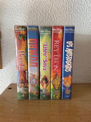 VHS películas Disney clásicas de segunda mano por 22 EUR en Barcelona ...