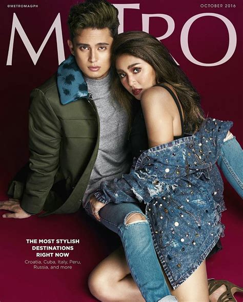 Nadine Lustre and James Reid Metro October 2016 Issue | OMG Signature