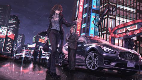 Urban Shadows: Anime HD Wallpaper by 海凪コウ【KOH】