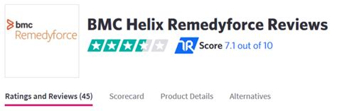 BMC Helix Remedyforce Reviews and Ratings – BMC Software | Blogs