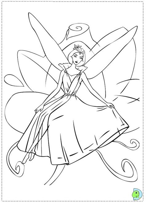 Barbie Fairytopia coloring page - DinoKids.org