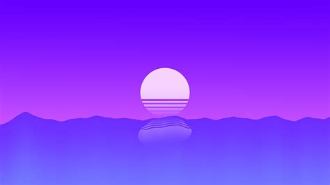 Minimalist, Sunset, Sea JPG. Cool HD wallpaper | Pxfuel