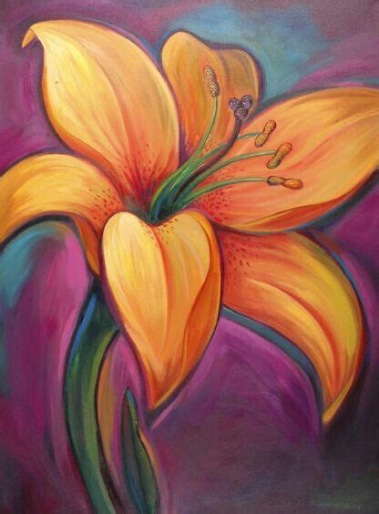 Pin by Kay Smith on Spring | Flower painting, Art painting, Canvas painting